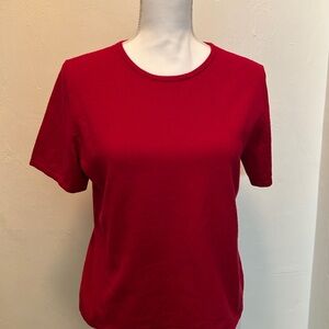 Red Cashmere Sweater